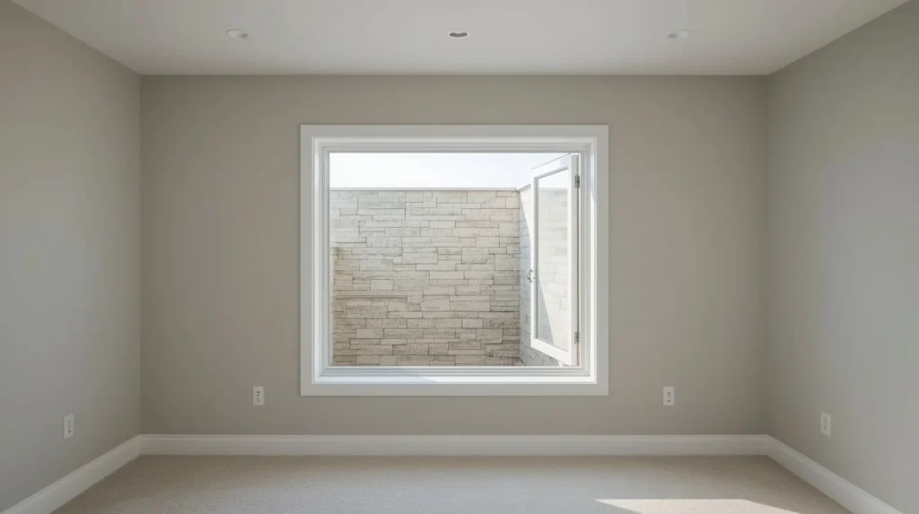 Behind an Egress Window and Why Homes Need Them